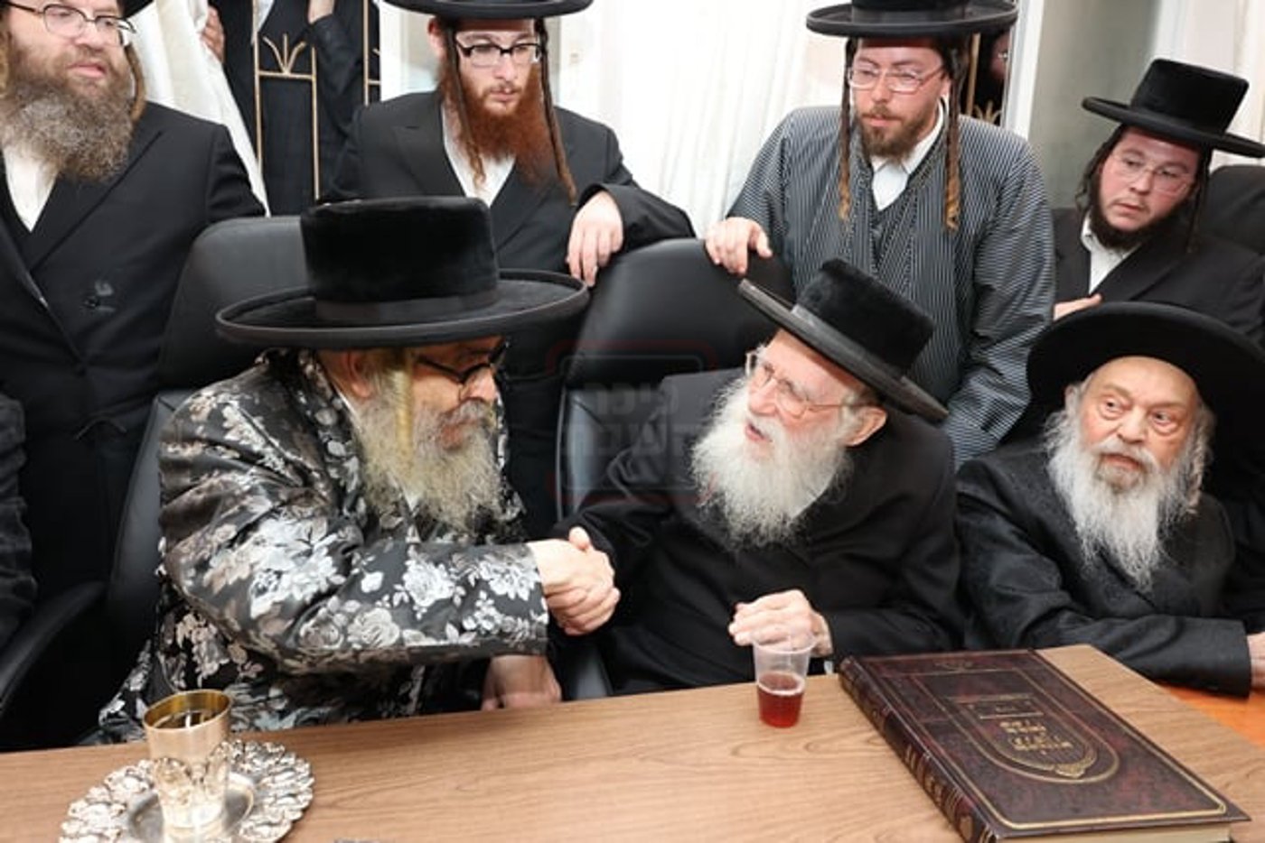 קבלת פנים לאדמו"ר מסאטמר בבד"ץ העדה החרדית