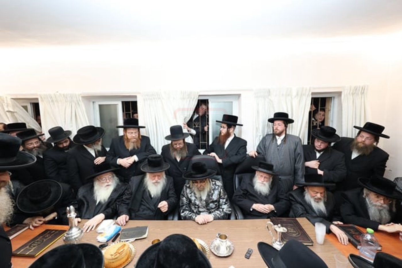 קבלת פנים לאדמו"ר מסאטמר בבד"ץ העדה החרדית