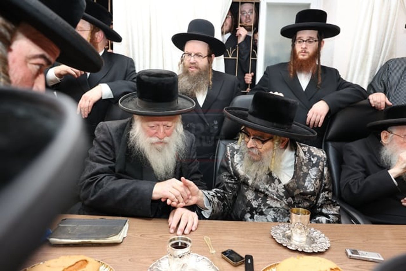 קבלת פנים לאדמו"ר מסאטמר בבד"ץ העדה החרדית