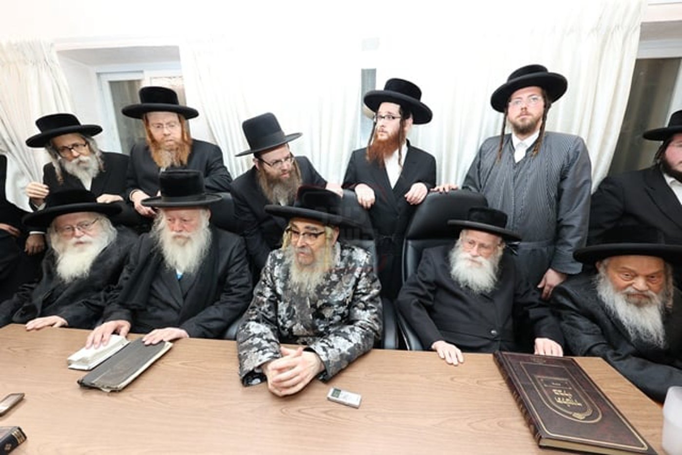 קבלת פנים לאדמו"ר מסאטמר בבד"ץ העדה החרדית