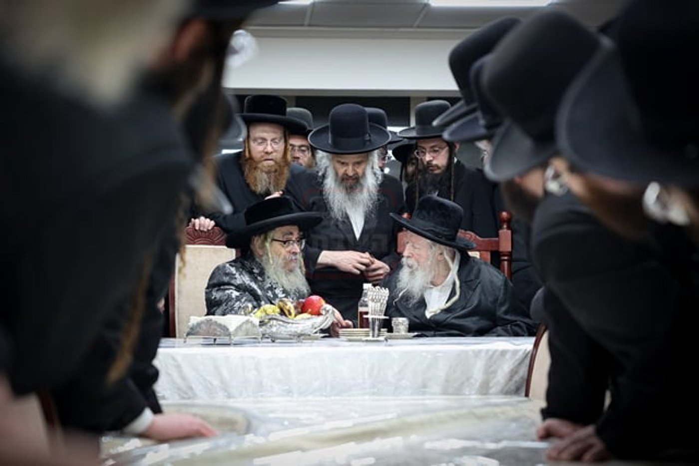 האדמו"ר מסאטמר בביקור אצל האדמו"ר מגור