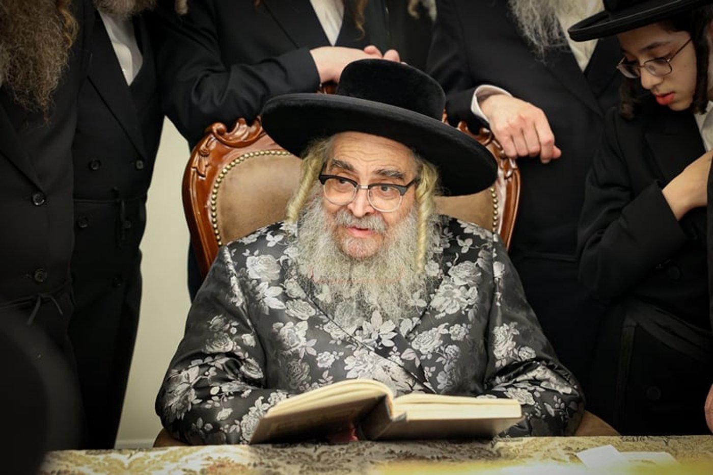 האדמו"ר מסאטמר בביקור בארה"ק