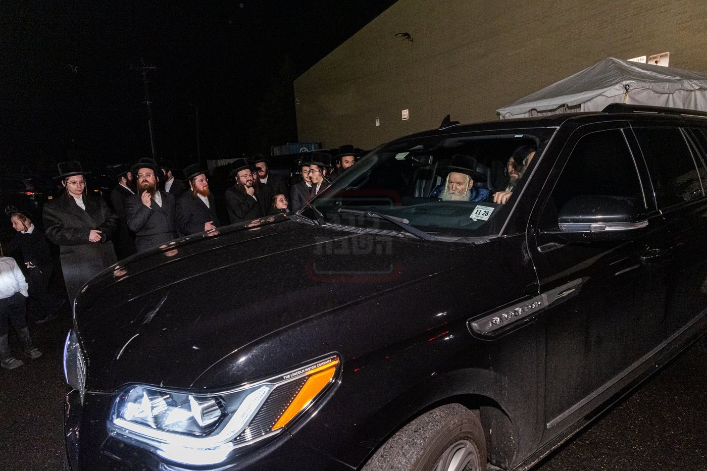מעמד הכתרת הרה"ג ר' יחזקאל ליפשיץ לדומ"צ באבוב לינדן