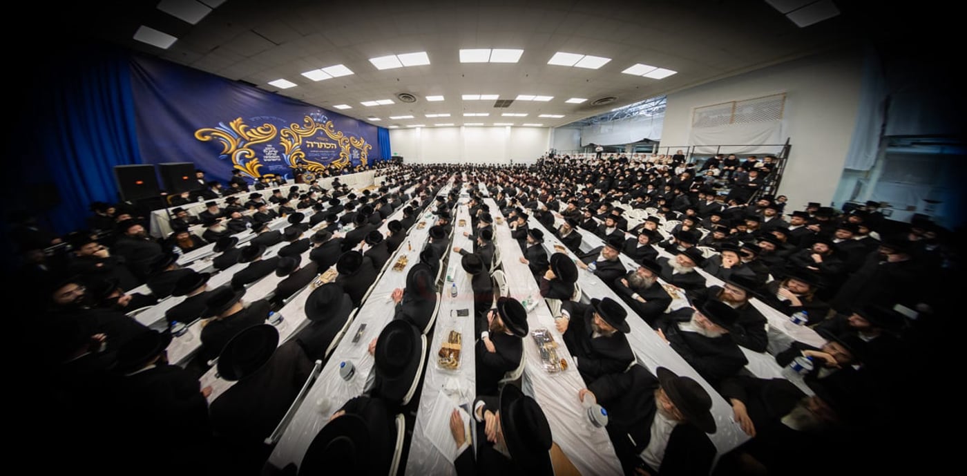 מעמד הכתרת הרה"ג ר' יחזקאל ליפשיץ לדומ"צ באבוב לינדן