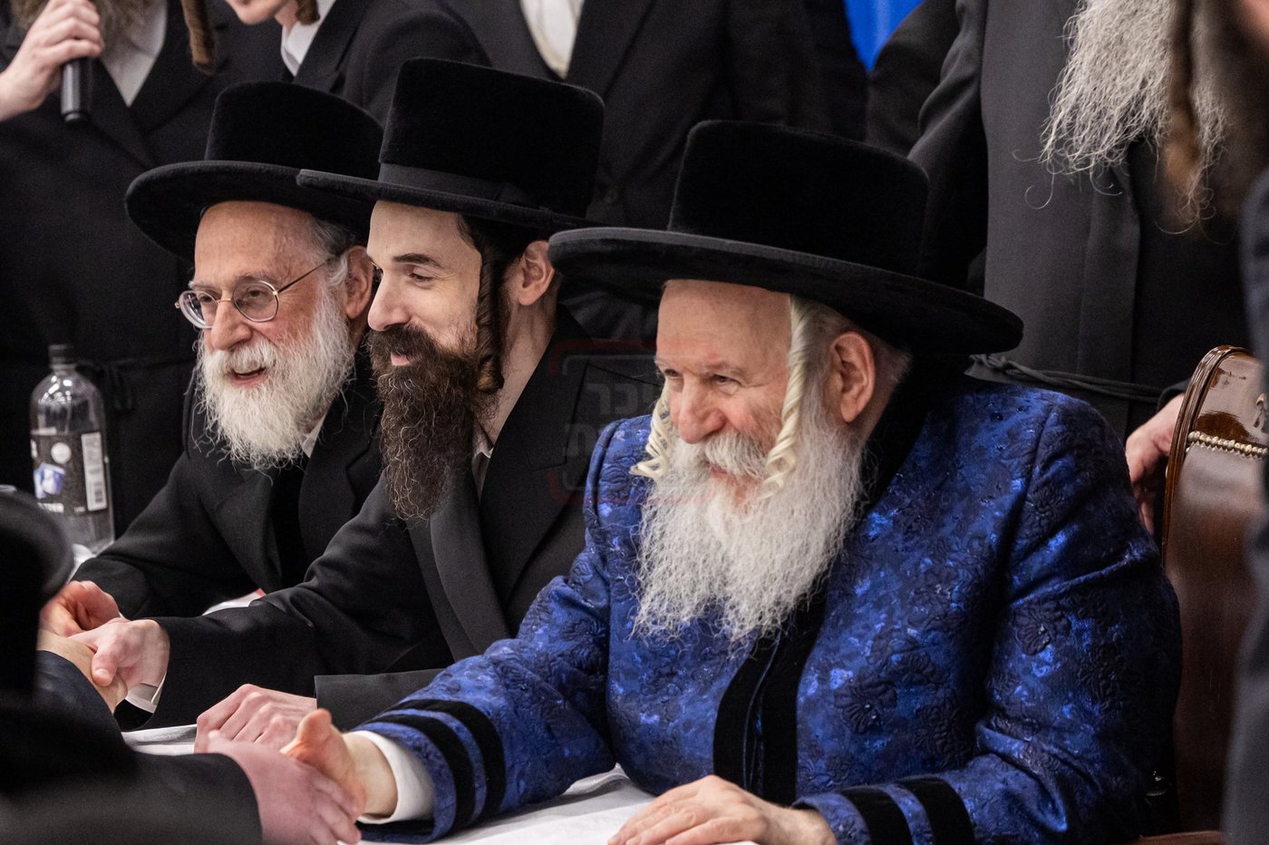 מעמד הכתרת הרה"ג ר' יחזקאל ליפשיץ לדומ"צ באבוב לינדן