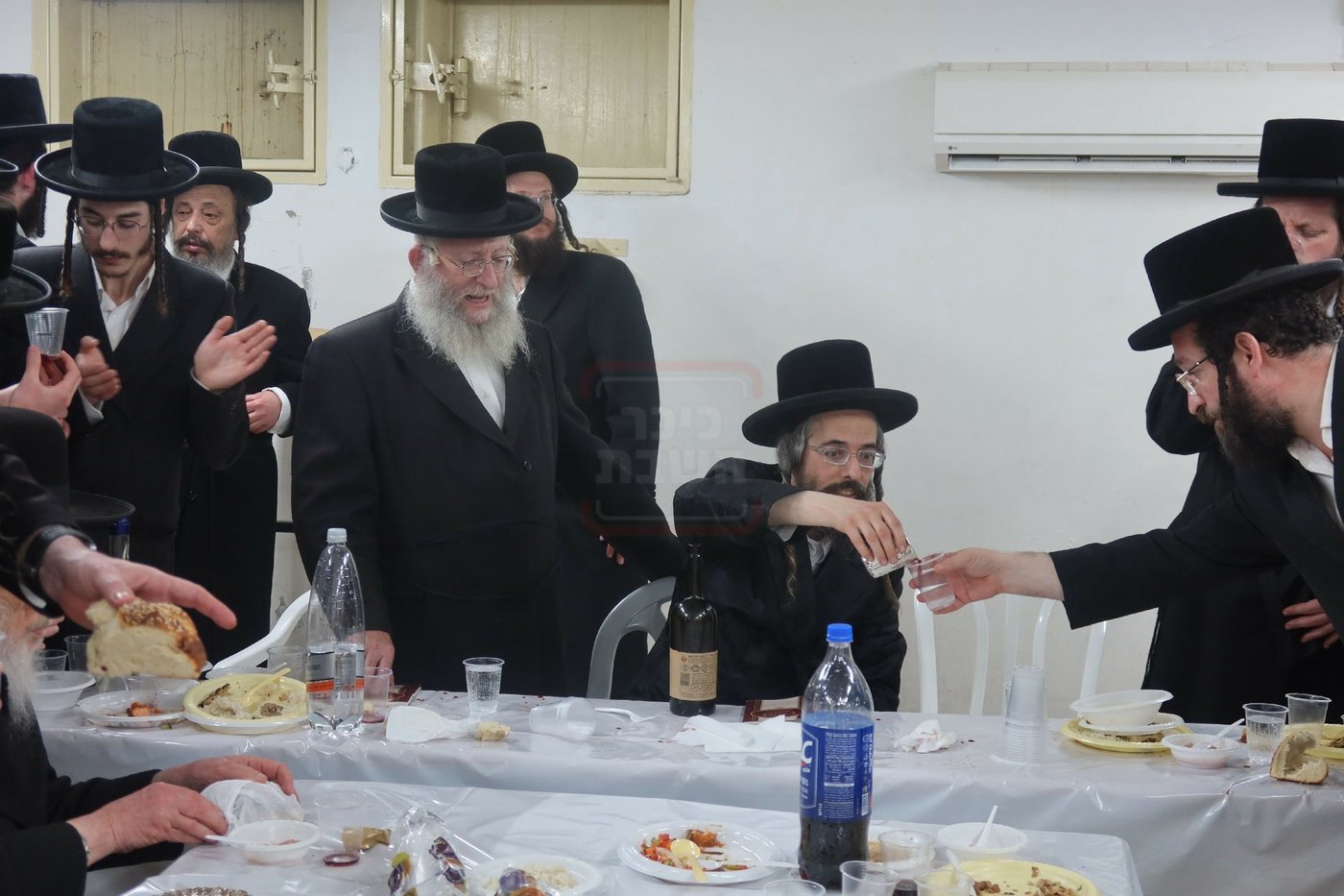 האדמו"ר מזוועהיל בהילולת הרה"ק בעל ה'בת עין' זיע"א בעיה"ק צפת 