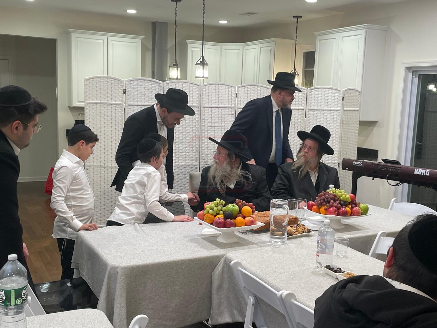 האדמו"ר מקוזמיר בביקור בארה"ב