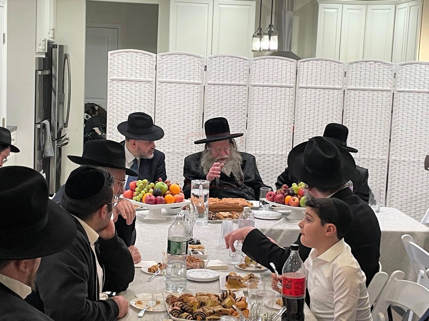 האדמו"ר מקוזמיר בביקור בארה"ב