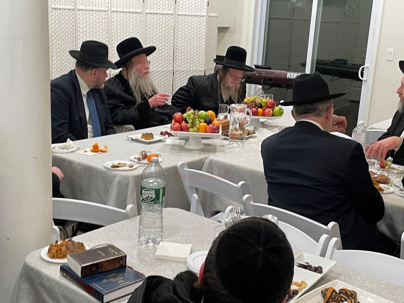 האדמו"ר מקוזמיר בביקור בארה"ב