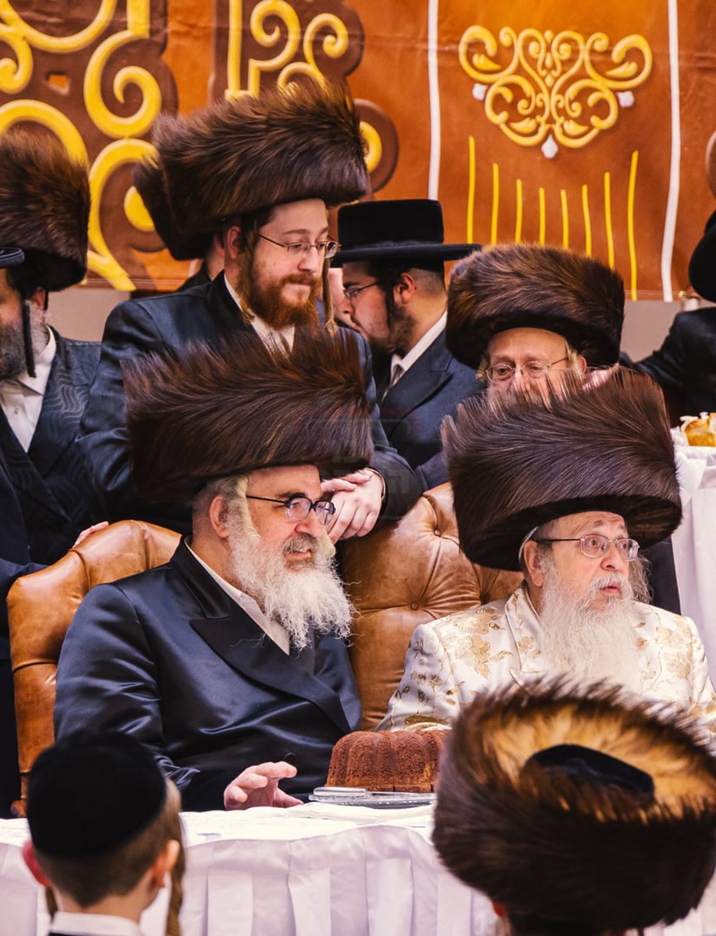 האדמו"ר מויז'ניץ מונטריאול בשמחת בית טאהש