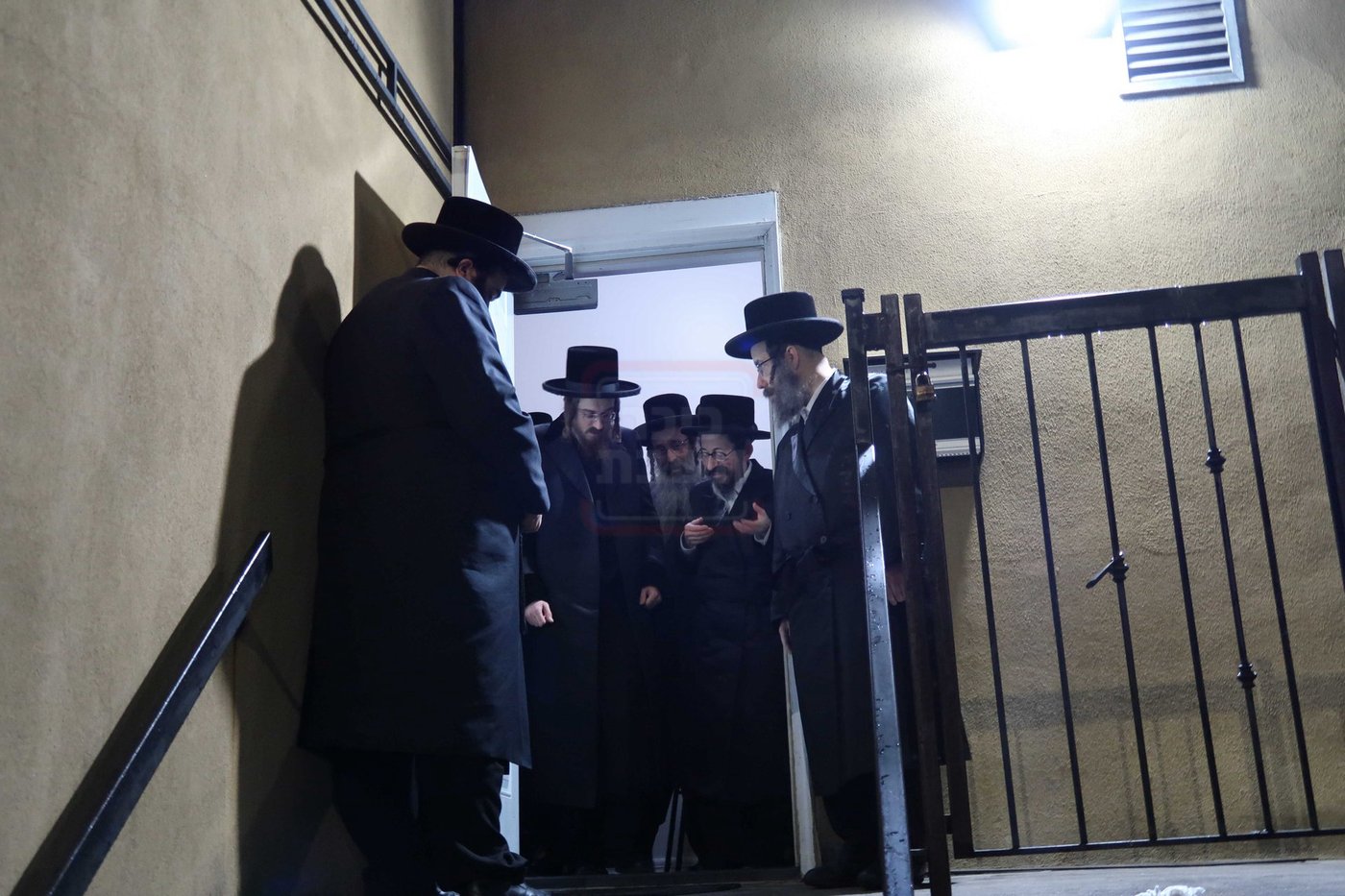 האדמו"ר מסאדיגורה בביקור אצל האדמו"ר מסקולען