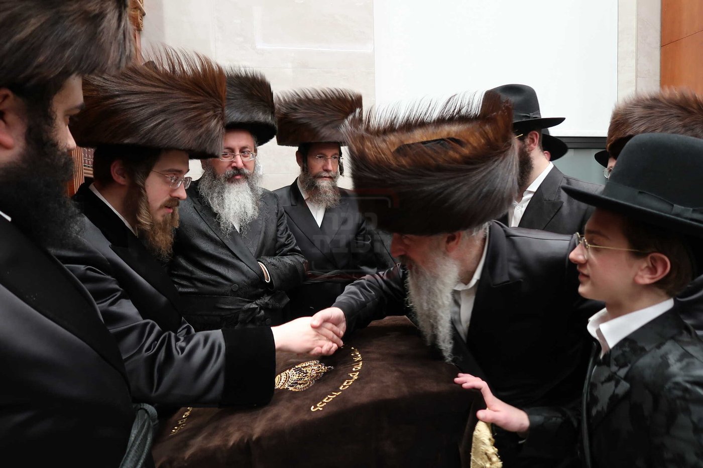 מוצאי שב"ק בצל האדמו"ר מסאדיגורה בלייקווד