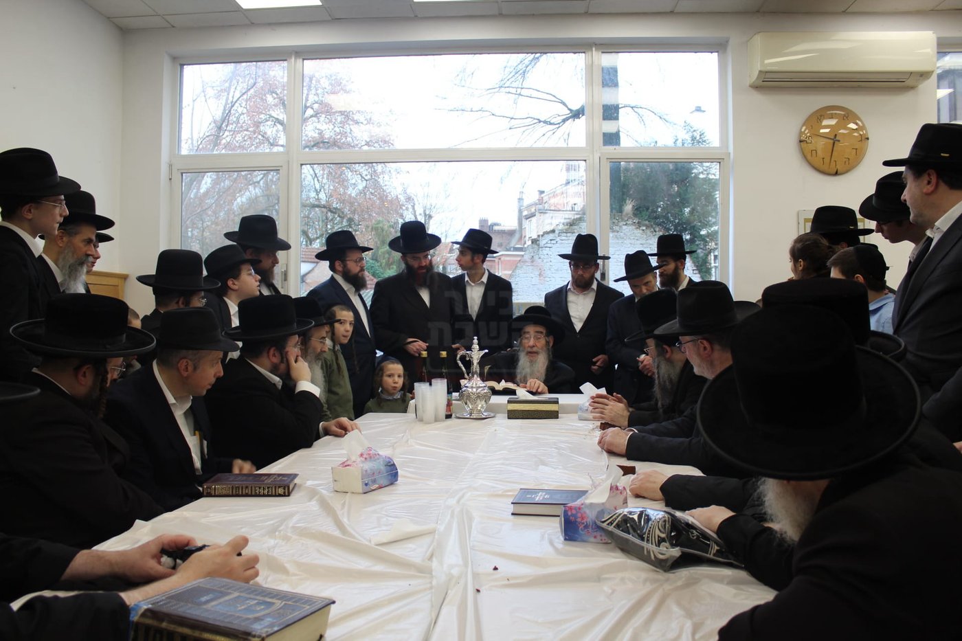 האדמו"ר מאלכסנדר בביקור באנטווערפן