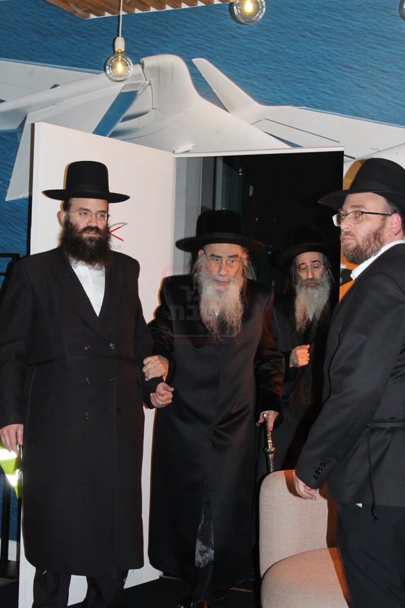 האדמו"ר מאלכסנדר בביקור באנטווערפן