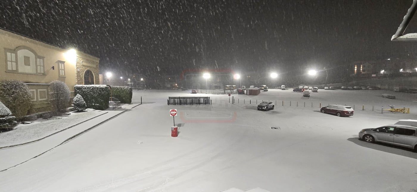 שלג ראשון בארה"ב 