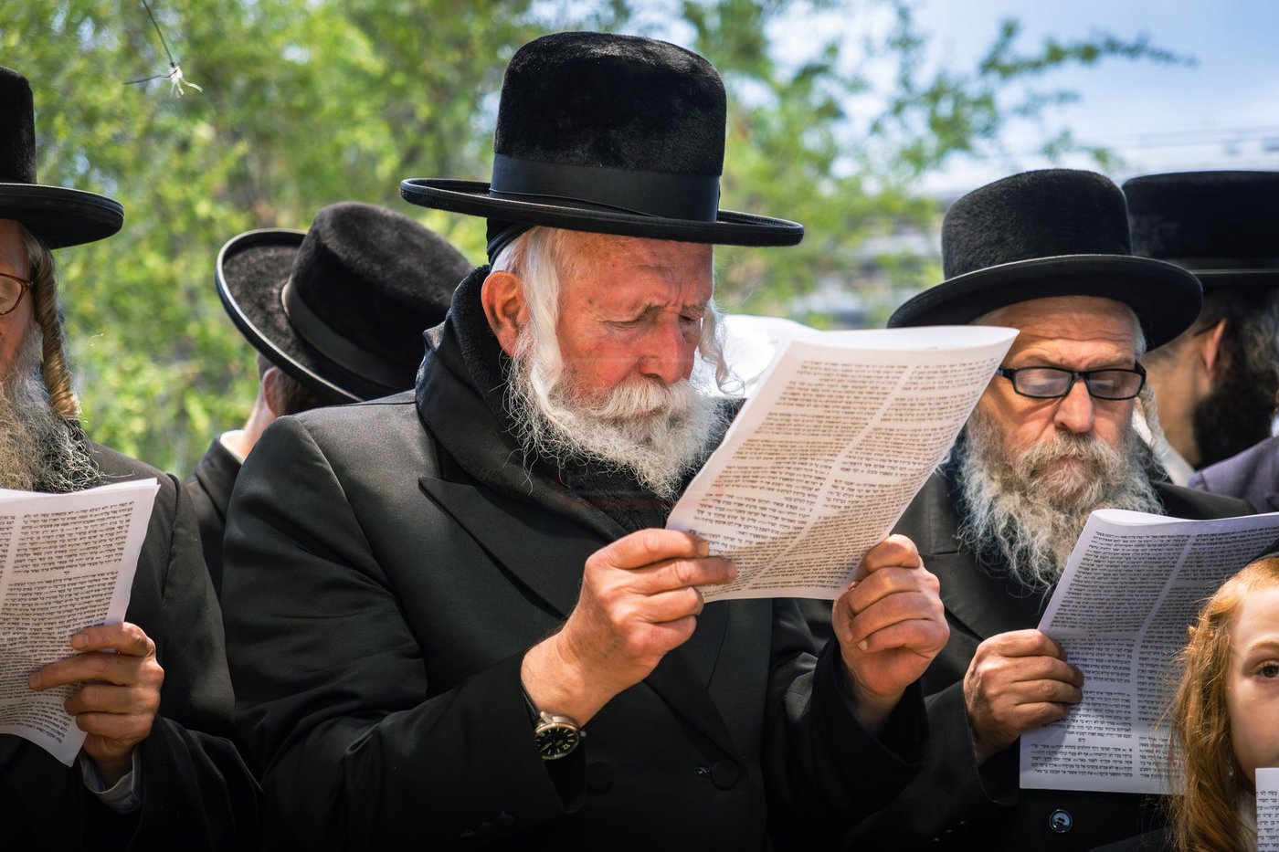 הגרי"ד גרוסמן בתפילות