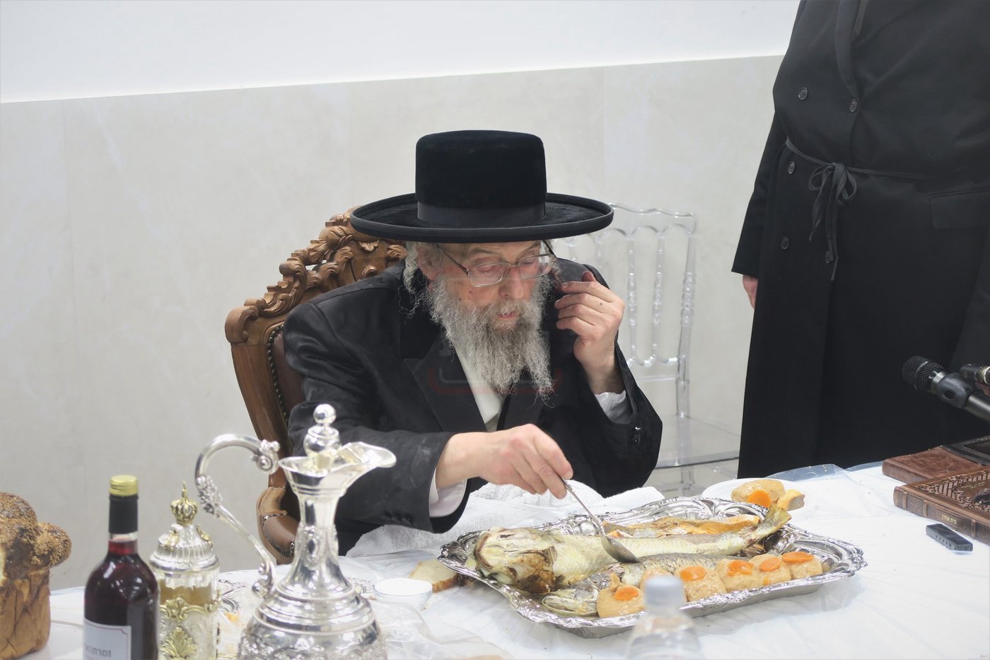 האדמו"ר מפינסק קרלין בטבריה