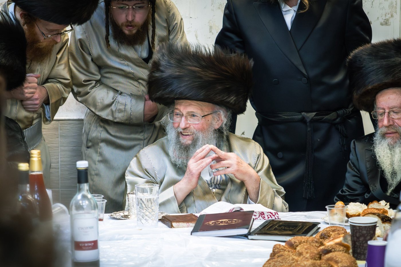 האדמו"ר מפינסק קרלין מוצ"ש במירון