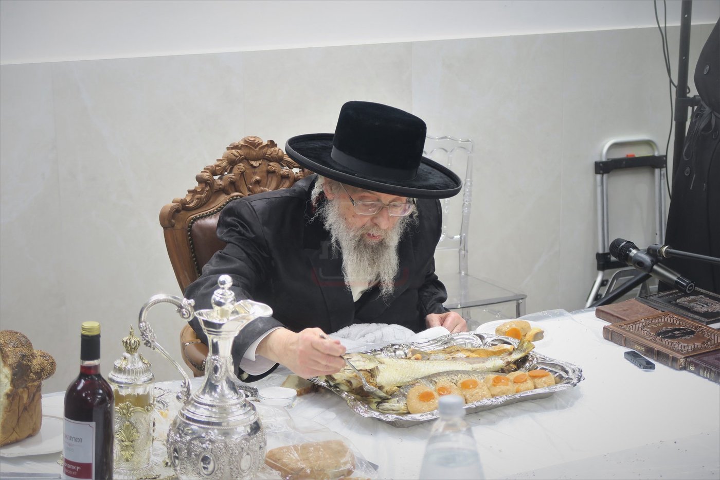 האדמו"ר מפינסק קרלין בטבריה