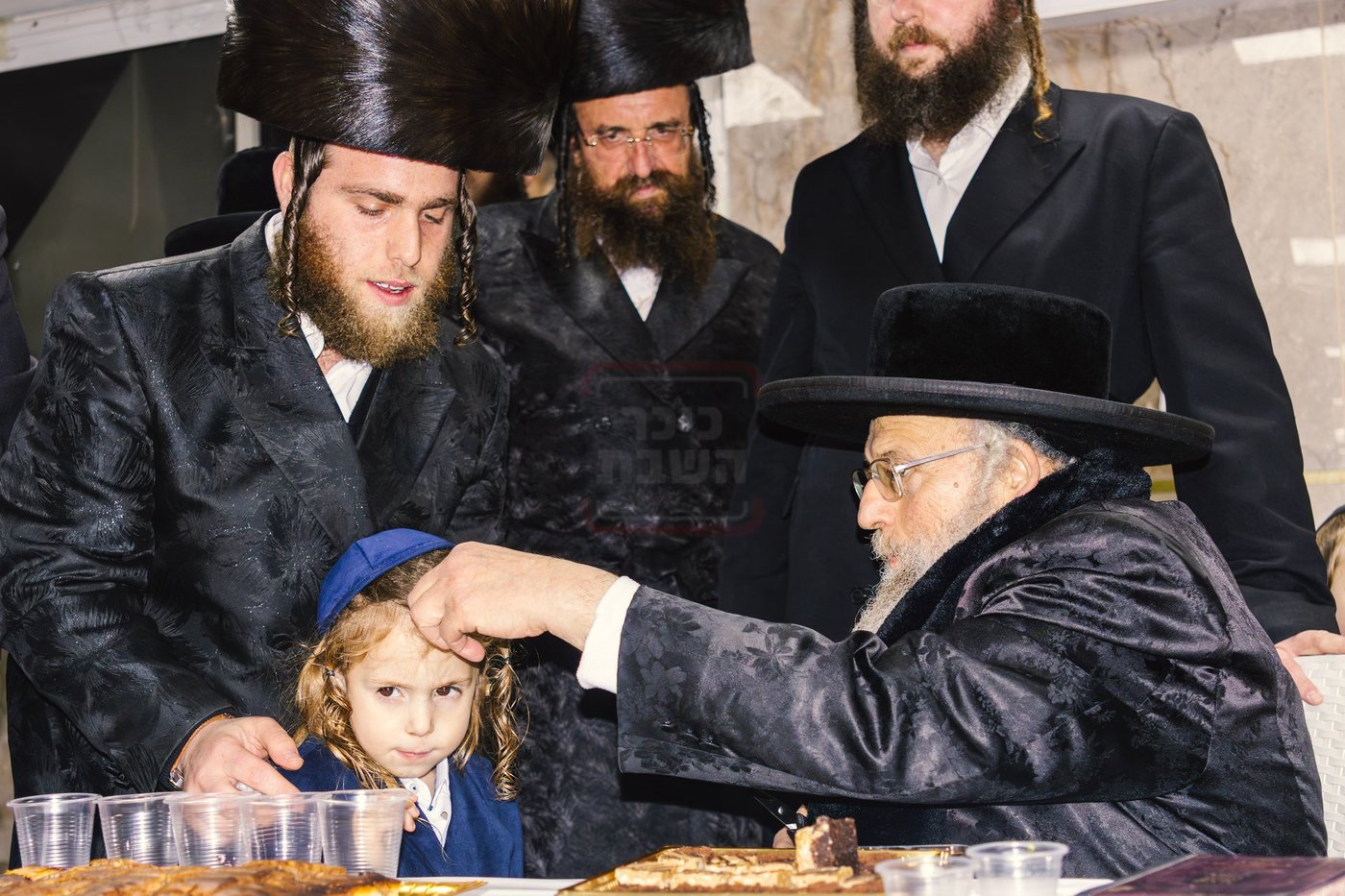 האדמו"ר מפינסק קרלין באתרא קדישא מירון