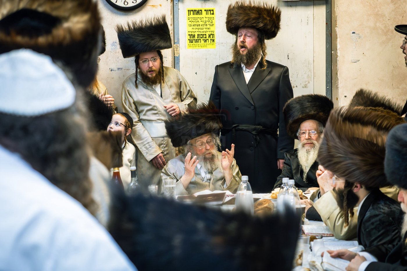 האדמו"ר מפינסק קרלין מוצ"ש במירון