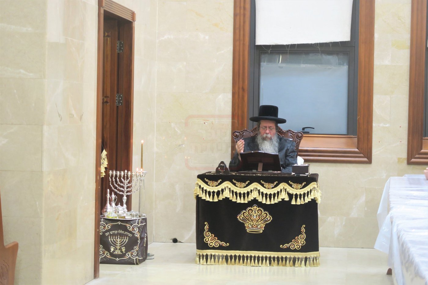 חנוכה בחצה"ק שבט הלוי