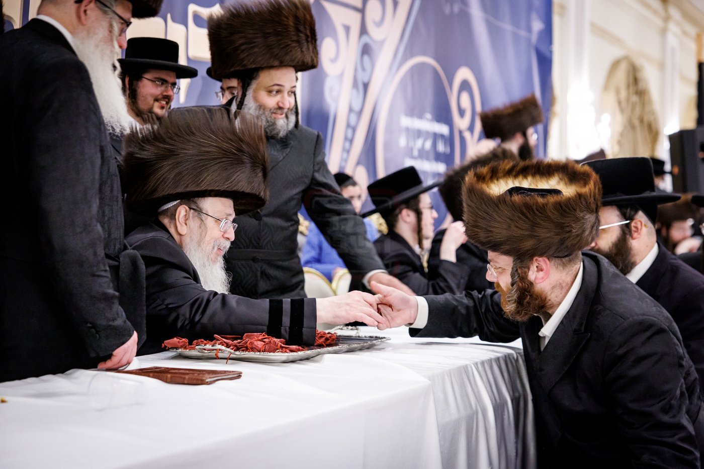 שמחת אירוסי נכדת האדמו"ר מטאהש