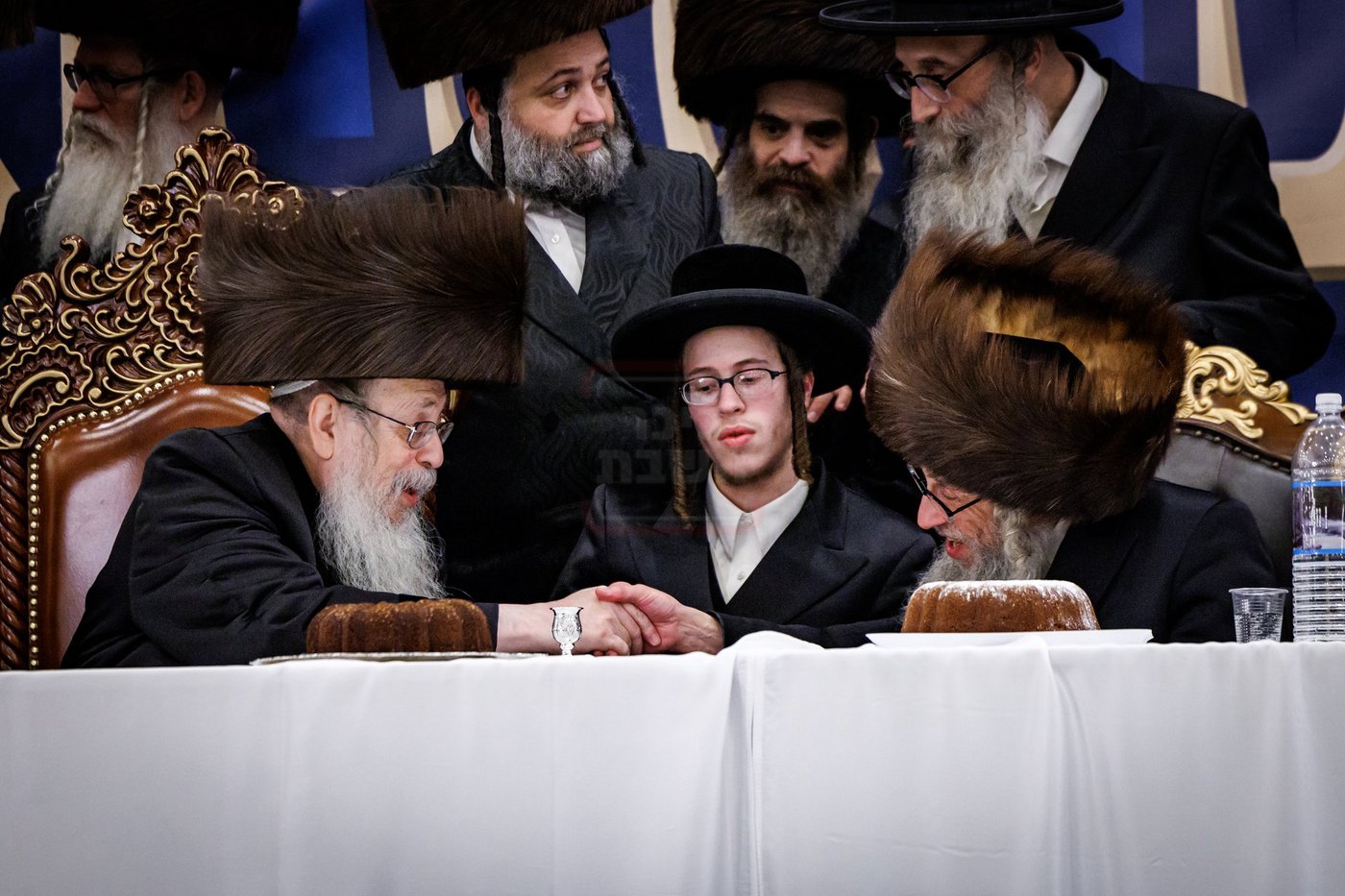 שמחת אירוסי נכדת האדמו"ר מטאהש