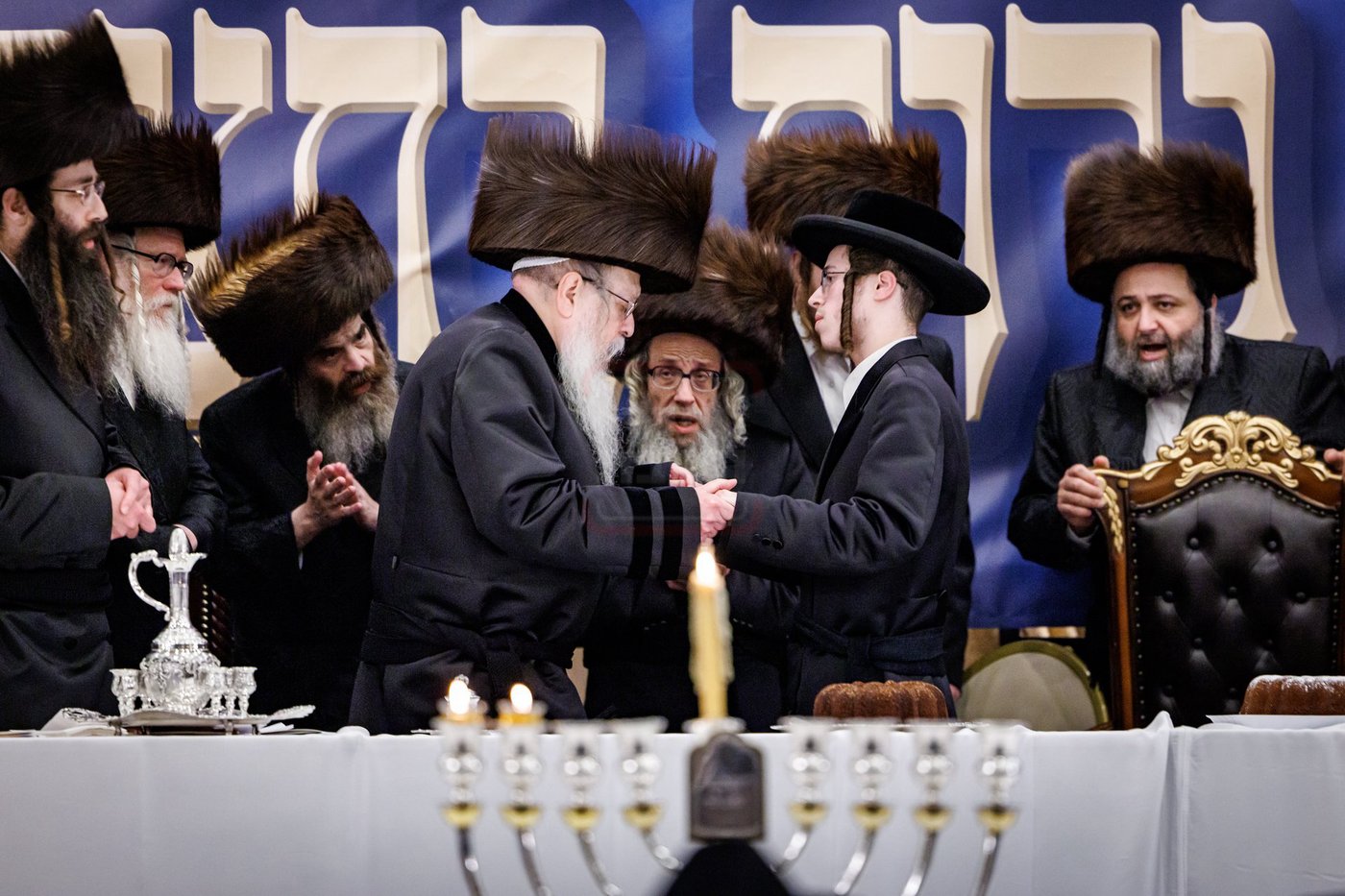 שמחת אירוסי נכדת האדמו"ר מטאהש