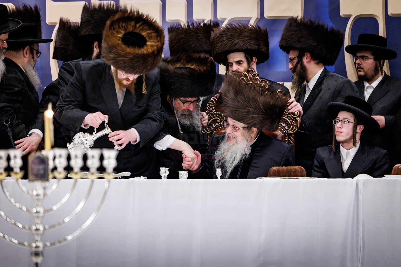 שמחת אירוסי נכדת האדמו"ר מטאהש