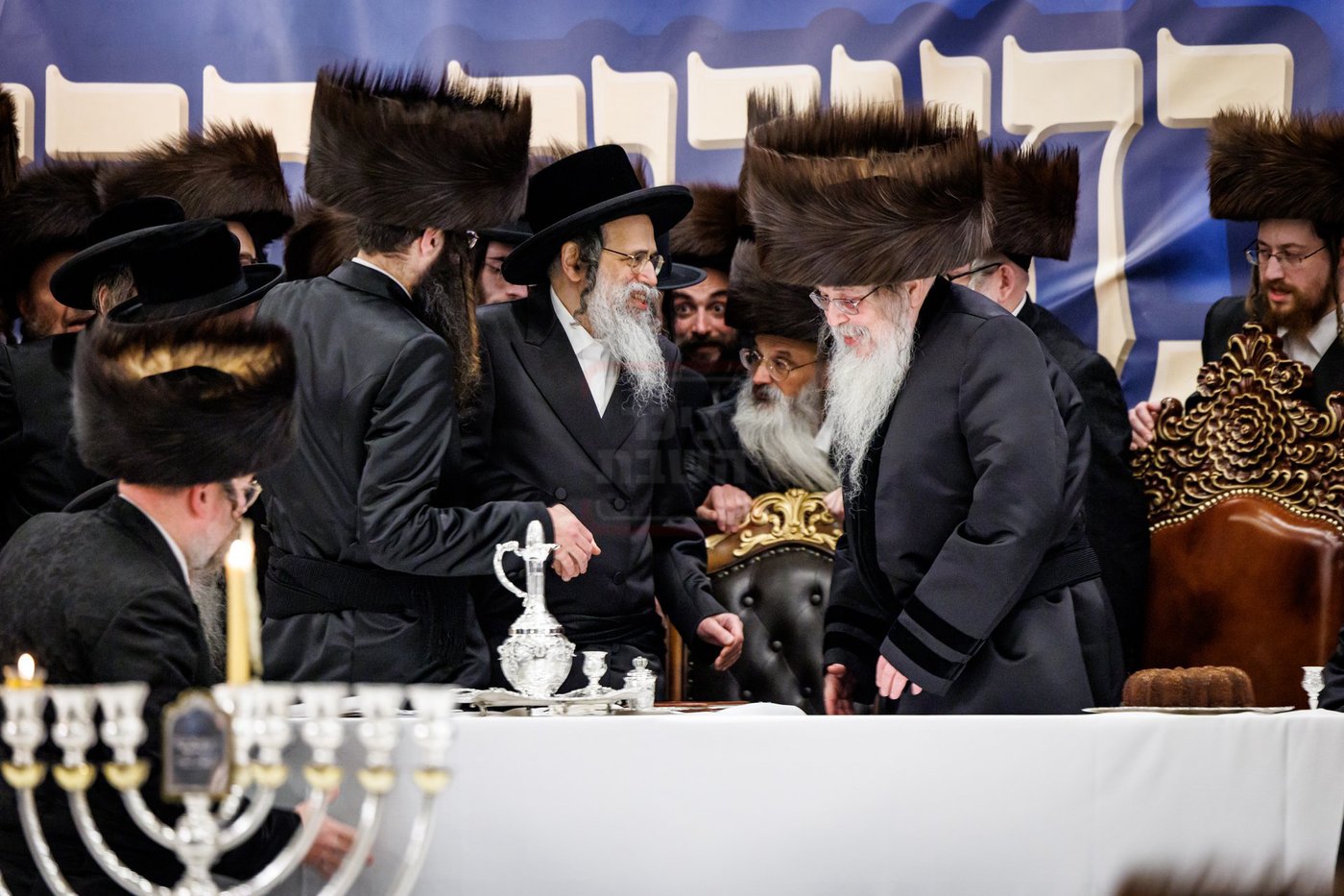 שמחת אירוסי נכדת האדמו"ר מטאהש