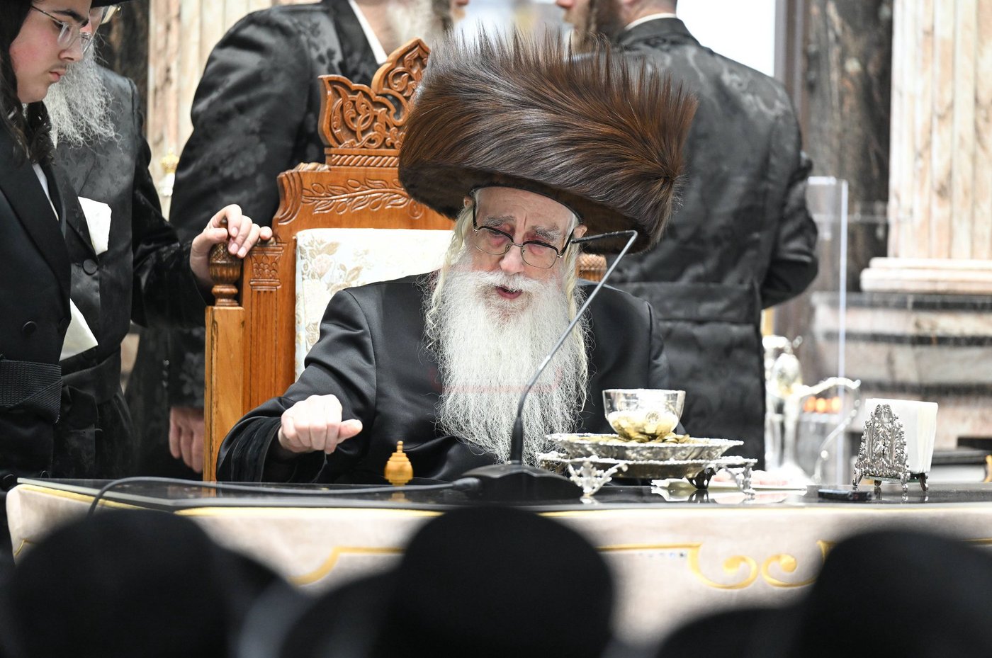 זאת חנוכה בחצה"ק צאנז