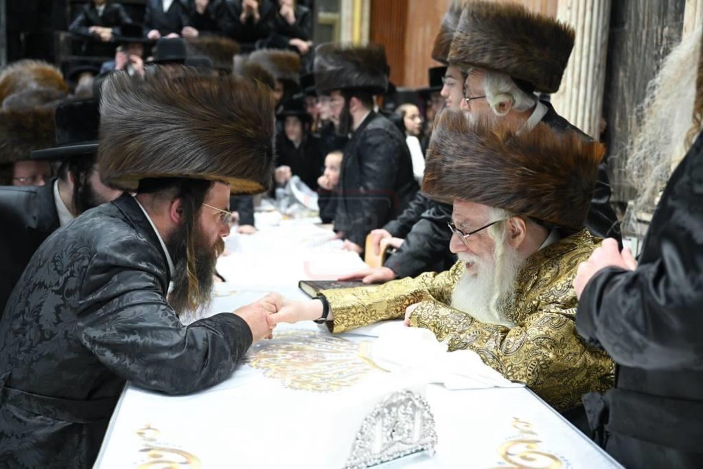 ערב ומוצאי שבת חנוכה בצאנז