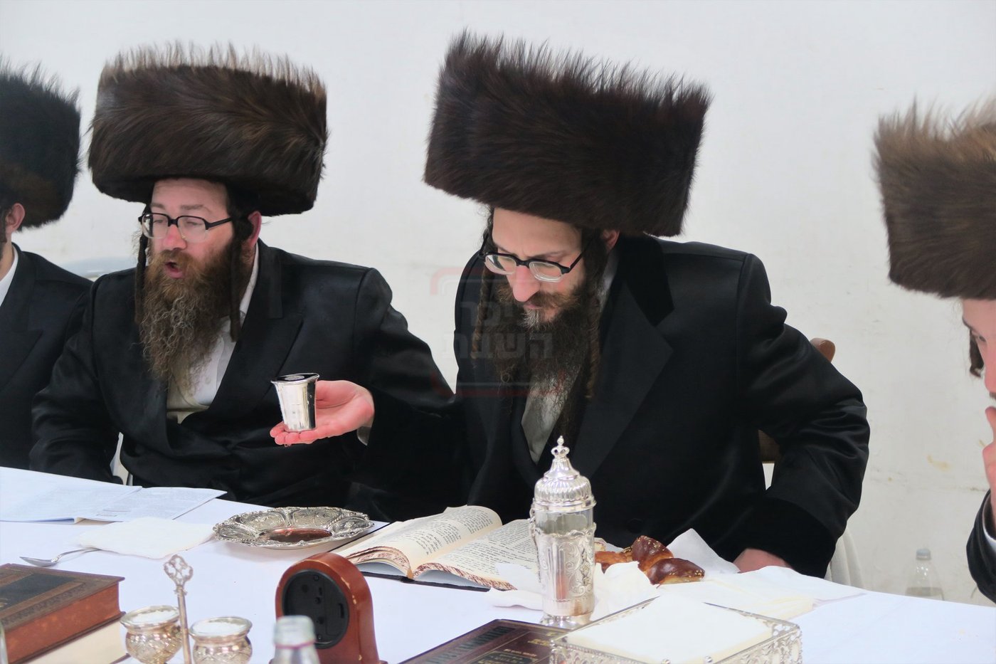 האדמו"ר מישועות יעקב סקולען, שבת במירון