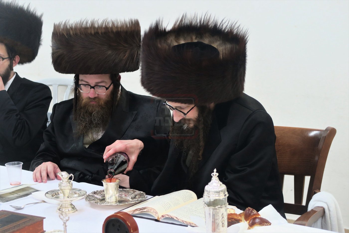 האדמו"ר מישועות יעקב סקולען, שבת במירון