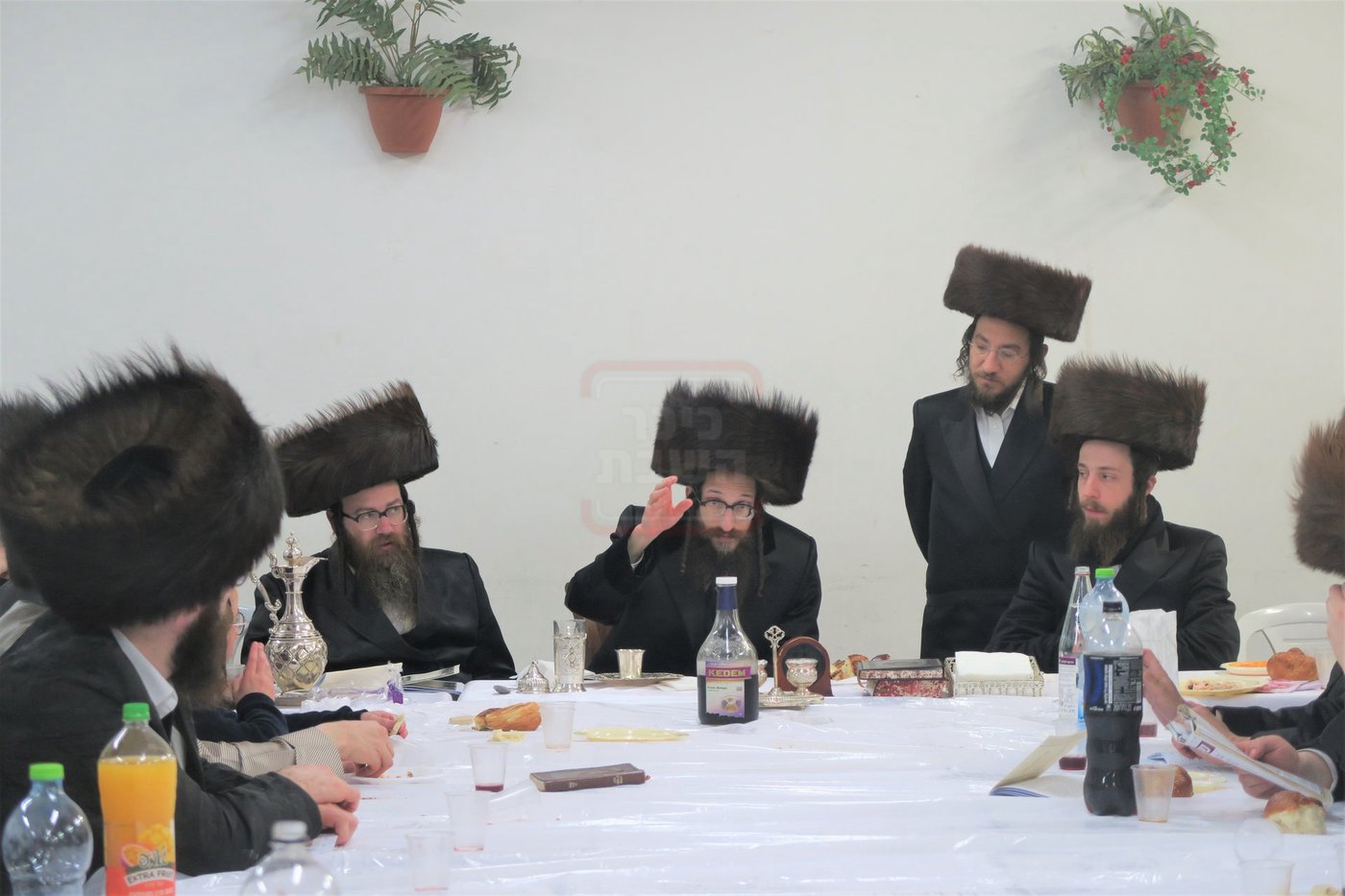 האדמו"ר מישועות יעקב סקולען, שבת במירון