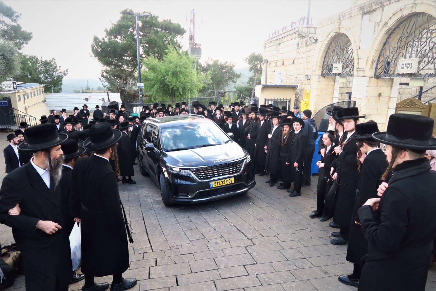 האדמו"ר מדארג באתרא קדישא מירון