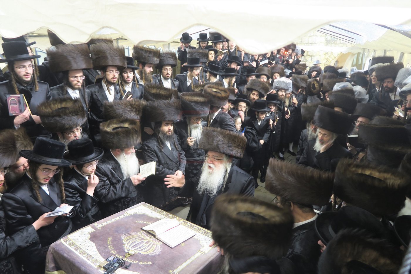 האדמו"ר מדארג באתרא קדישא מירון