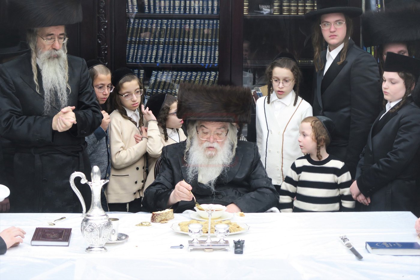 האדמו"ר מדארג באתרא קדישא מירון