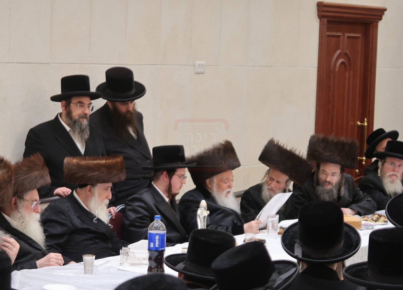 שמחת בית מכנובקא בעלזא - ראצפערט - האלמין