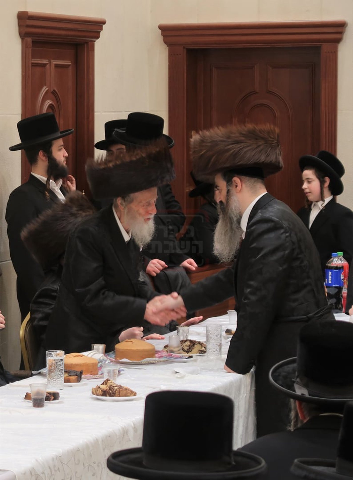 שמחת בית מכנובקא בעלזא - ראצפערט - האלמין