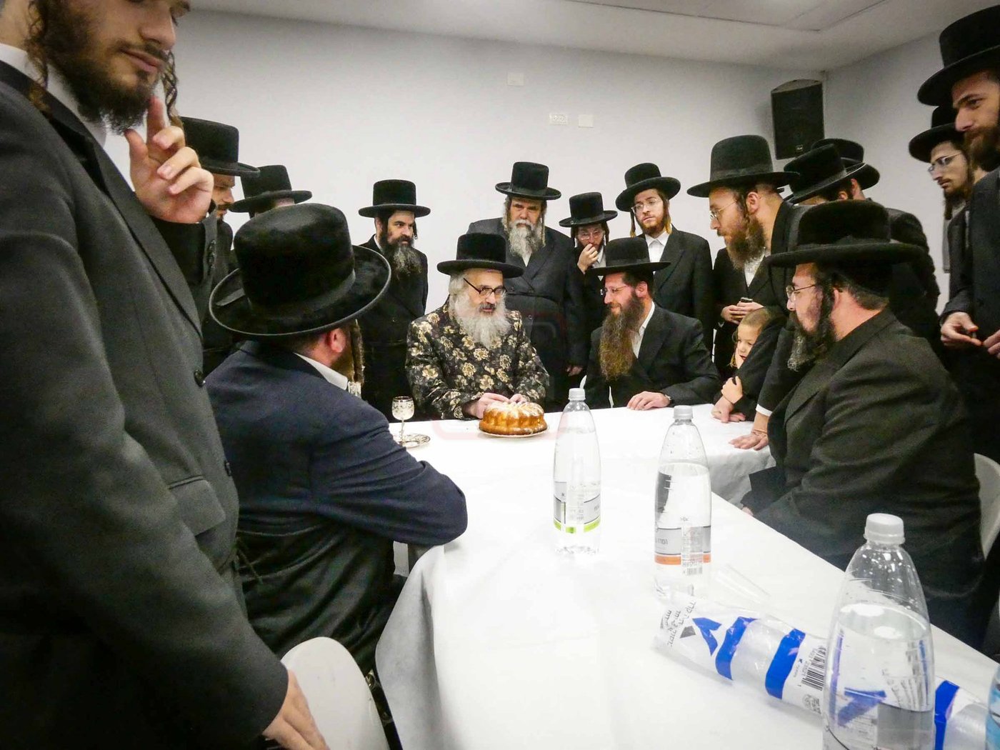 האדמו''ר מויז'ניץ בית שמש בביקור בעמנואל