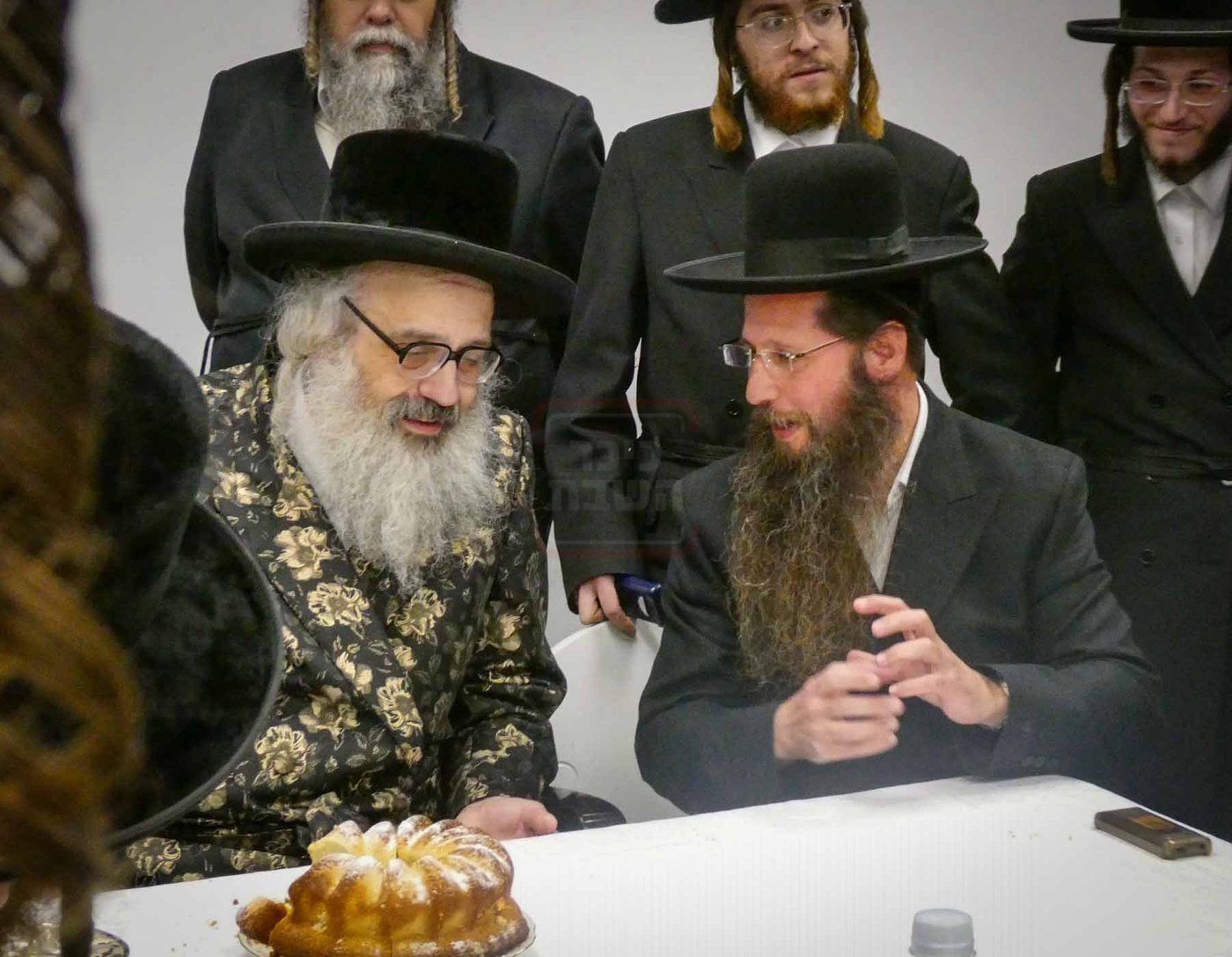 האדמו''ר מויז'ניץ בית שמש בביקור בעמנואל