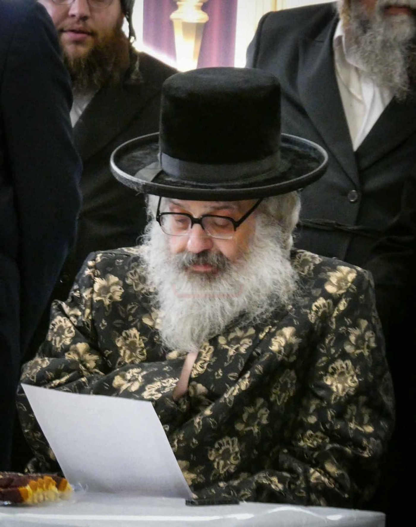 האדמו''ר מויז'ניץ בית שמש בביקור בעמנואל