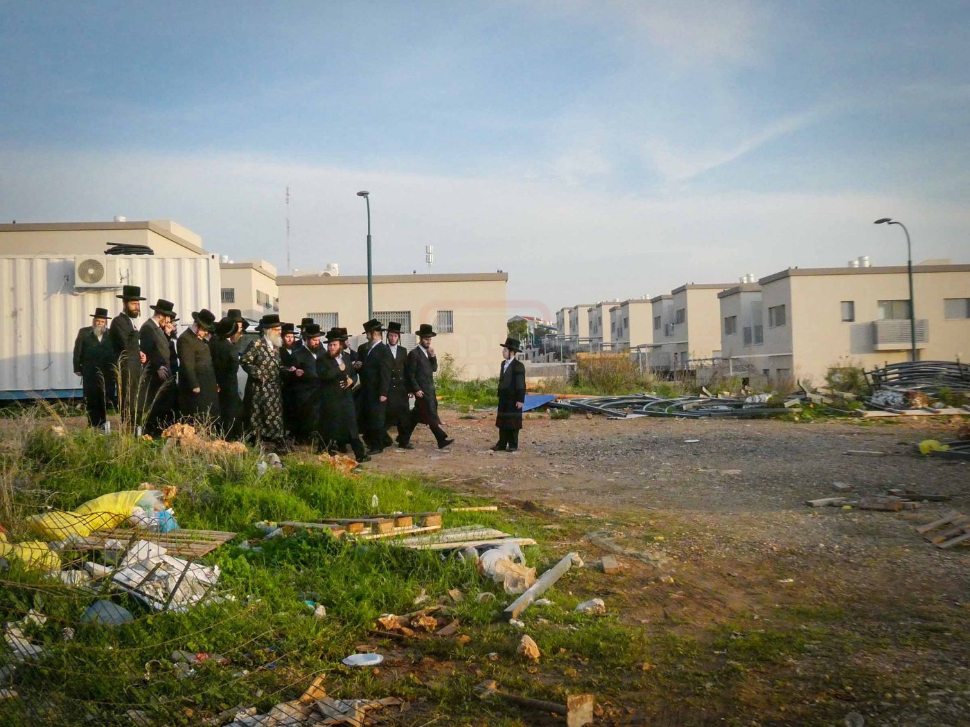 האדמו''ר מויז'ניץ בית שמש בביקור בעמנואל