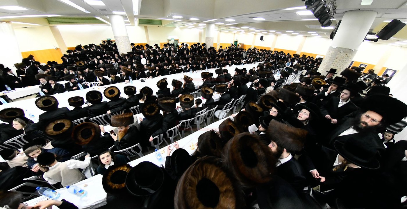 האדמו"ר מרחמסטריווקא מוצ"ש בב"ב