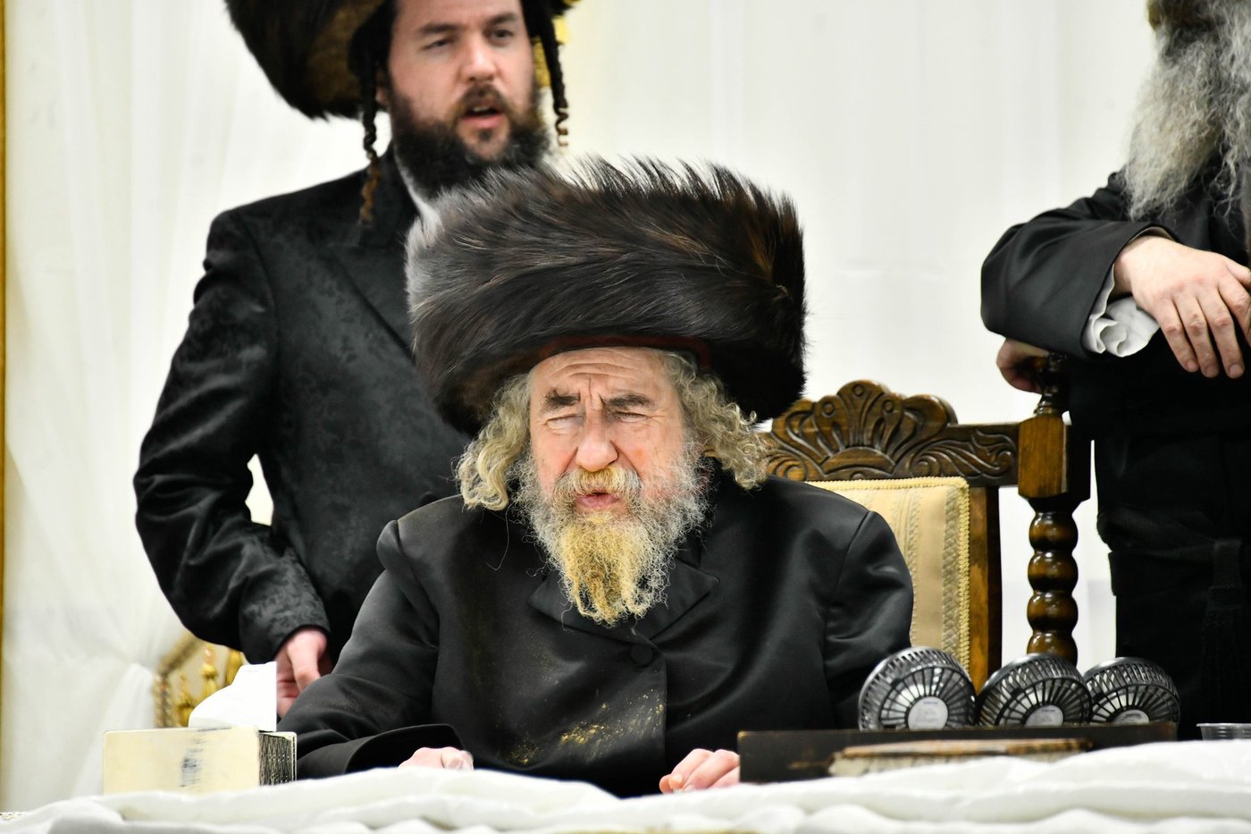 האדמו"ר מרחמסטריווקא מוצ"ש בב"ב