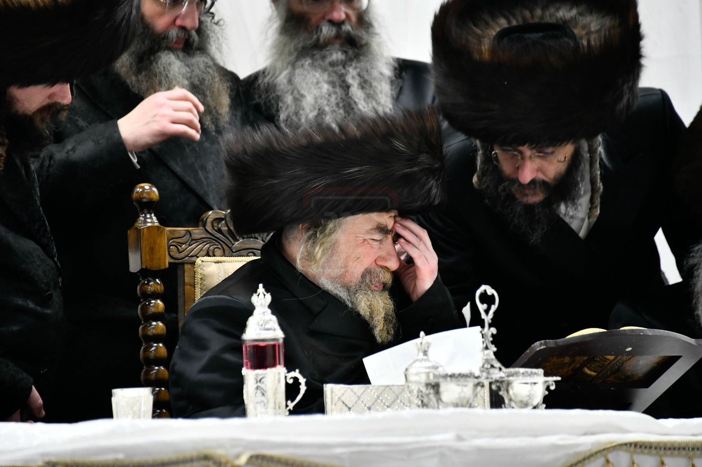 האדמו"ר מרחמסטריווקא מוצ"ש בב"ב