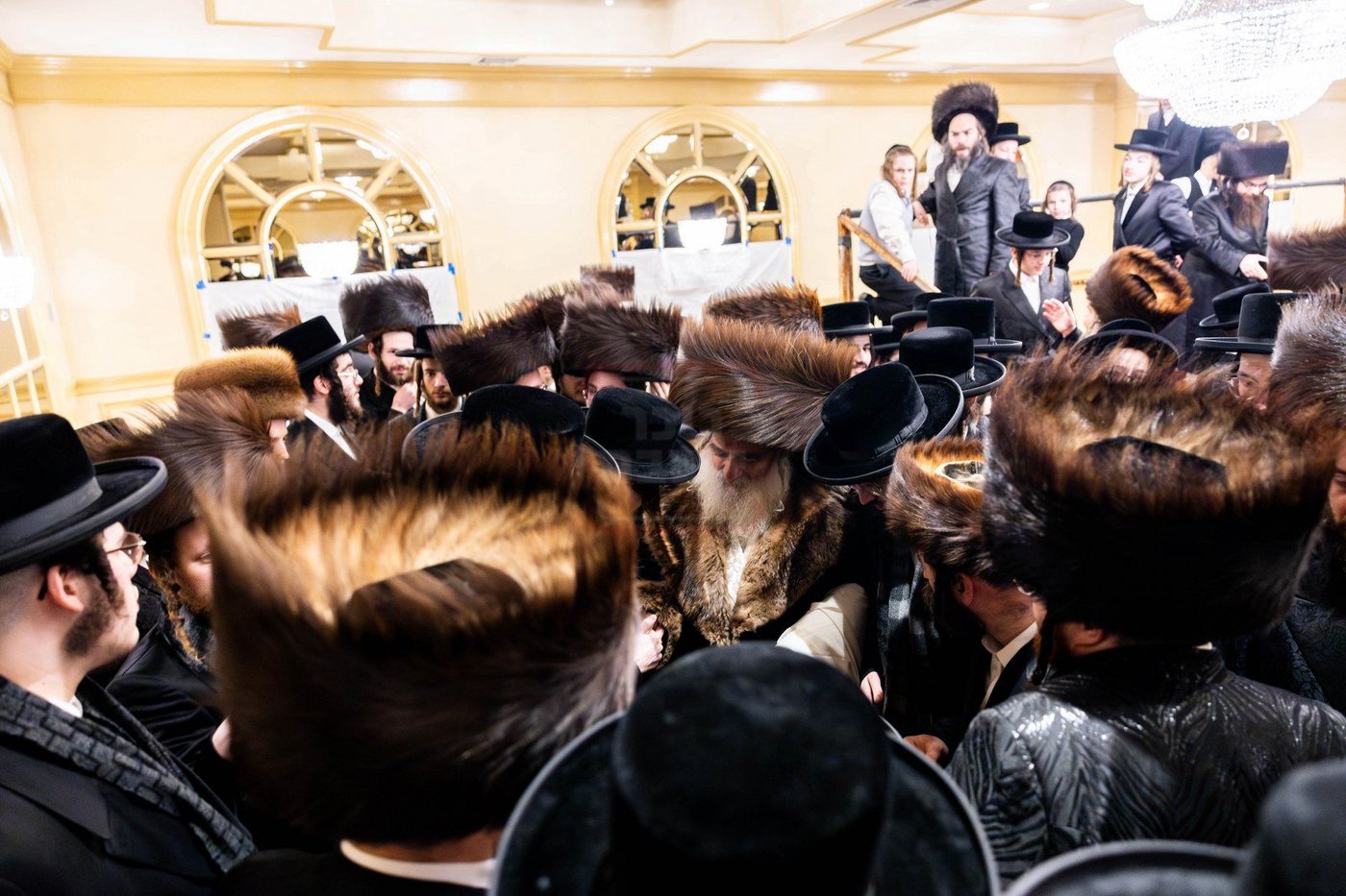 האדמו"ר מקראלי מוצ''ש בקרית יואל