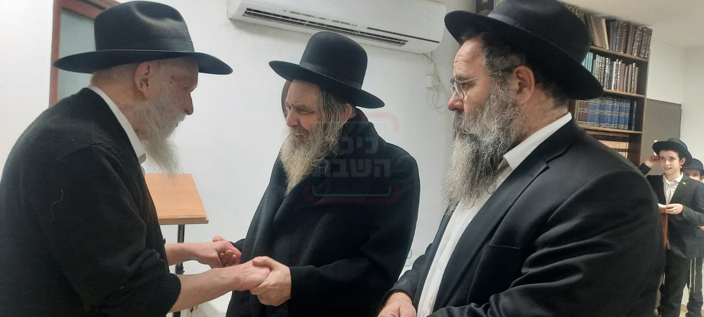 הגר"ש ארוש בביקור בכפר חב"ד